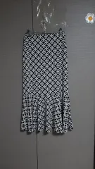 ウエストゴムフリルスカート