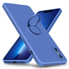 iPhone Xs Max 用ケース TPU 耐衝撃 リング シリコンケース 薄型 ソフト 全面保護カバー 指紋防止 リング付き スタンド機能 車載ホルダー対応 360度回転 レンズ保護 ストラップホール付き スリム 軽量 黄変防止 防塵 アイフォン Xs M