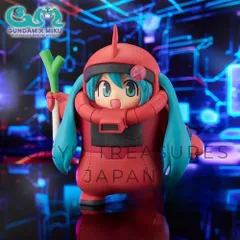 ガンダム45周年×初音ミク フィギュア シャアザクぐるみ [初音ミクVer.]
