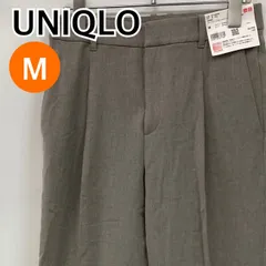 【新品】UNIQLO ユニクロ パンツ ヒートテックタックテーパードパンツ 丈長め チャコール レディース Mサイズ 【CB866】