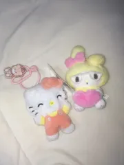 サンリオ マイメロディ ハローキティ ぬいぐるみ キーホルダー