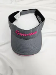 テーラーメイド レディース ゴルフ サンバイザー グレー / ピンク
