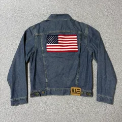 ポロラルフローレン ポロ ジーンズ 星条旗 デニム ジャケット