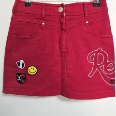 パーリーゲイツ 赤 ミニスカート 24in