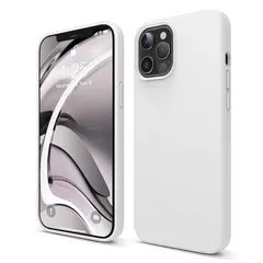 【新品】 【elago】 iPhone12Pro Max 対応 ケース シリコン 携帯ケース 薄型 スリム ソフト カバー 耐衝撃 衝撃 吸収 指紋 防止 液体シリコン シンプル スマホケース [ iPhone 12 Pro Max アイフォン12 Pro 0