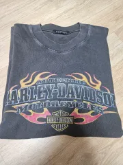 (L)ヴィンテージ ハーレーダビッドソン ロングスリーブ