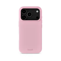 【新品】 Holdit スマホケース (iPhone 17 Pro Max/パステルピンク) スマホ ケース カバー (シリコン/ワイヤレス充電可能/強力なグリップ) iphoneケース iPhone17ProMax