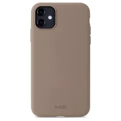 【新品】 Holdit スマホケース (iPhone 11 XR/モカブラウン) スマホ ケース カバー (シリコン/ワイヤレス充電可能) iphoneケース iPhone11 iPhoneXR