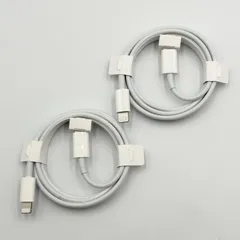 【24時間以内発送･未使用品✨️】Apple iPhone 純正品 ライトニング ケーブル タイプC 2個セット