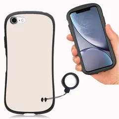 【新品】 【WenziLior】 iPhone 7 / iPhone 8 / iPhone SE 第2世代 第3世代 用 ケース 指貫ヒモ付き アイホン8 カバー アイフォン7 アイホン8 シリコン アップル いphone7 いphone8 適用 case バ