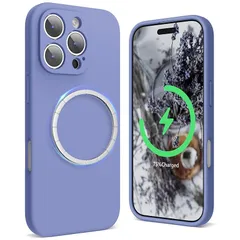 【新品】 SURPHY iPhone 16 pro max用ケース シリコン MagSafe対応，6.9インチ対応(2024) 携帯ケース iphone16 pro max (カメラの全面保護) マグネット搭載 iPhone16 pro max用ソフトカバ 1