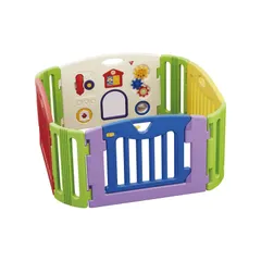 メーカー正規品 新品 NIHONIKUJI 日本育児 ミュージカルキッズランド スクエア 四角型 室内用ベビーサークル