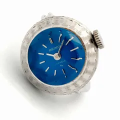 60s SEIKO リングウォッチ Blue 手巻き 11-0290 稼働品 SEIKO（セイコー） SEIKO Ring Watch【セイコー 指輪時計】11-0290 17