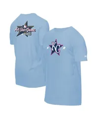 ニューエラ メンズ トップス Tシャツ New Era Mens Light Blue Kansas City Royals 2025 MLB AllStar Game WorkoutShirt Light Blue ブルー