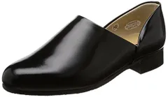 新品 [ハルタ] ドクターシューズ / スポックシューズ 2E 本革 レディース 150 ブラック 23.5 cm 2E