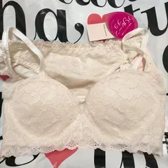新品  タグ付   D65   チュチュアンナ バルーンブラ  上下セット  ブラ＆ショーツ  奇跡のふっくら丸胸  ホワイト  ピンク  定価4708円