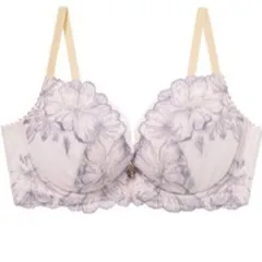 新品  タグ付  B65   金の谷間ブラ  ブラ   ピンク パープル  美しいブラ  定価3278円  202