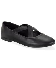ワイルド ペアー レディース シューズ パンプス Wild Pair Womens Viehnna Crisscross Ballet Flats Black ブラック