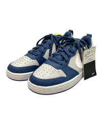 美品 ナイキ ローカットスニーカー コート バーロウ LOW 2 GS BQ5448-016 メンズ SIZE 25.0 (S) NIKE