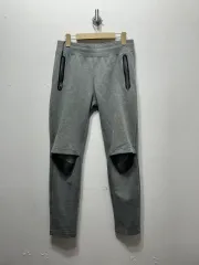 PUMA カジュアルパンツ XL グレー 膝 CUT OUT ジョガーパンツ