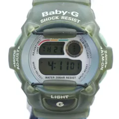 カシオ CASIO ベビージー Baby-G 腕時計 ウォッチ クォーツ ロゴ デジタル カレンダー付き カーキ 紺 ネイビー BGX-111 ■GY18 /MQ