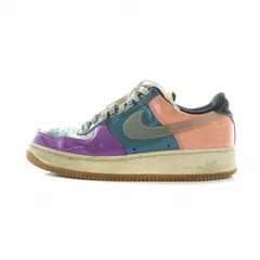 ナイキ NIKE UNDEFEATED エアフォース1 ロー SP Air Force 1 Low SP スニーカー シューズ 靴 ロゴ エナメル レザー US10 28cm マルチカラー DV5255-500 ■GY17 /MQ