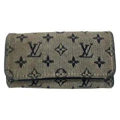 LOUIS VUITTON(ルイヴィトン) キーケース モノグラムミニ ミュルティクレ4 M92425 ブルー