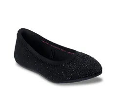 スケッチャーズ レディース シューズ パンプス Skechers Cleo 20 Mesmerizing Nights Flat Black ブラック