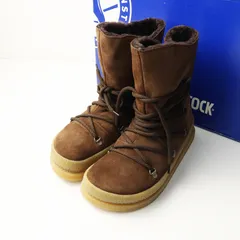 未使用 保管品 ビルケンシュトック BIRKENSTOCK MASI レースアップウィンターブーツ 25cm MOCHA┃モカベージュ【2400014824216】