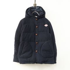 ✨美品✨ダントン ダウンジャケット ビームス 別注 ウールモッサ 2way ダントン ビームス別注 ウールモッサ ダウンジャケット くるみ 黒