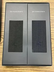 【未使用品】BURBERRY バーバリー メンズソックス 2足セット