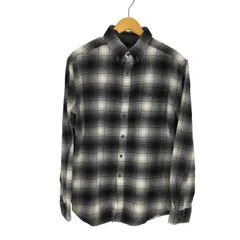 クラフトアンドバロー Croft＆Barrow コットンL/S チェックネルシャツ メンズ JPN：M 