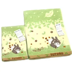 となりのトトロ タオルセット フェイスタオル＆バスタオル