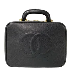 CHANEL(シャネル) バニティバッグ - A07061 黒 ゴールド金具