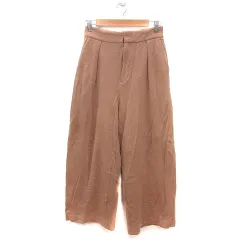マルティニーク martinique ワイドパンツ ウール ロング 2 ベージュ /MS