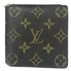 LOUIS VUITTON(ルイヴィトン) 2つ折り財布 モノグラム ポルトビエカルトクレディモネ M61665 - レザー