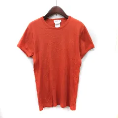 アニエスベー agnes b. Tシャツ カットソー 半袖 1 S オレンジ /YI