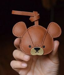 HERMES エルメス ブックマーク ピカブック レザー グレー ネズミ