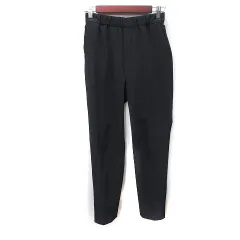 カリテ qualite スラックスパンツ 36 S 黒 ブラック /YI