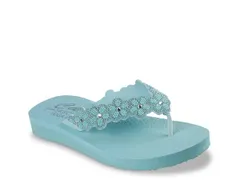 スケッチャーズ レディース シューズ サンダル Skechers Meditation Rare Elegance Sandal Blue ブルー