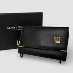 美品 dunhill ダンヒル キーケース 黒 6連 レザー ゴールド金具 ブラック alfred dunhill