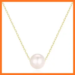 【新品】 [KOKO PEARL JEWELRY] 日本製 天然 真珠 パール ネックレス レディース アコヤ真珠 パールネックレス カジュアル 普段使い A.一粒貫通(5.0-5.4mm) 0