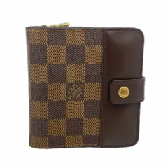 ルイ・ヴィトン(Louis Vuitton) ルイ・ヴィトン 財布 ダミエ コンパクトジップ N61668 エベヌレディース
