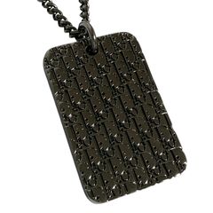 David Yurman Meteorite dog tag ペンダントトップ - メルカリ