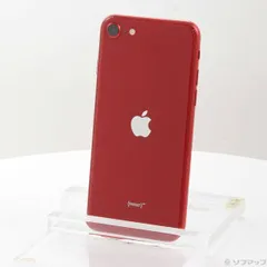 ソフマップ 〔中古品〕 iPhone SE 第3世代 64GB プロダクトレッド MMYE3J／A SIMフリー【297】