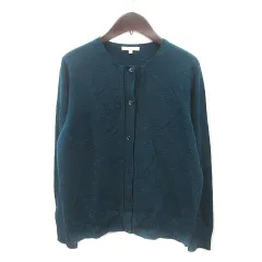 スタディオクリップ Studio Clip カーディガン ニット ウール 長袖 M 緑 グリーン /MS