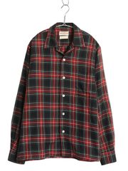 RILY ombre check shirts Red 今市隆二 - メルカリ