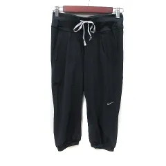 ナイキ NIKE ジョガーパンツ クロップド S 黒 ブラック /YI
