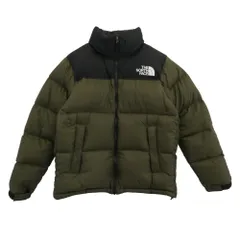 THE NORTH FACE ノースフェイス ND92335 Nuptse Jacket ヌプシ ダウン ジャケット カーキ系 ブラック系 S【中古】