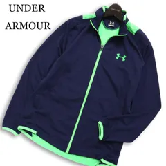 UNDER ARMOUR アンダーアーマー 通年 ストレッチ★ メッシュ切替 ブルゾン ジャケット Sz.MD メンズ 紺 ネイビー ゴルフ